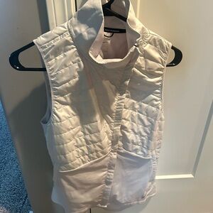Nike White Running Vest